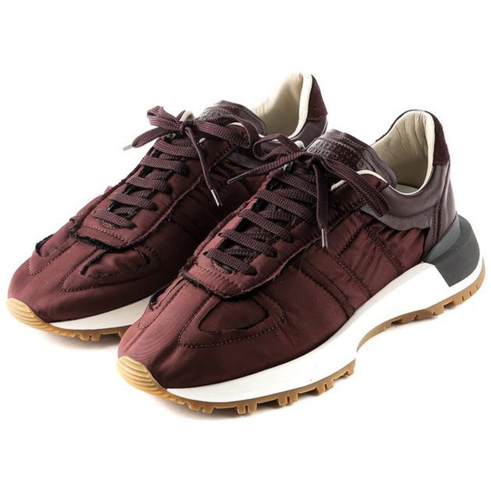 Maison Margiela 50-50 Burgundy Sneakers
